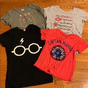 4 girls tshirts